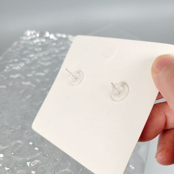 Brand New S925 Silver Rhinestone Hello Kitty Red Heart Earrings - Picture 2 of 7